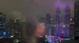 Malaysia welcomes 2026 with fireworks at Kuala Lumpur landmarks