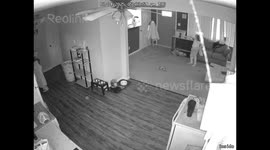 Security Camera Catches Little Girl's Faceplant