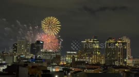 Maryland welcomes New Year with fireworks displaying