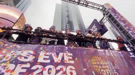 Confetti drop in New York’s Times Square tested ahead of New Year's Eve
