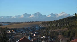 Ski season begins in Slovakia’s iconic High Tatras following snowfall