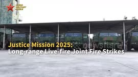 China fires rockets in long-range fire drills around Taiwan on day 2 of military exercise