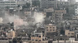 Israel demolishes 25 homes in West Bank refugee camp, Palestinian foreign ministry says