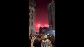 UK: London Welcomes New Year of 2026 with Fireworks Display Along the Thames 2