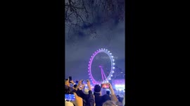 UK: London Welcomes New Year of 2026 with Fireworks Display Along the Thames