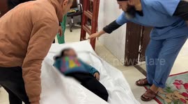 5-year-old Palestinian girl dies after wall collapse on tent in Khan Younis, Gaza