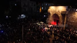 DRONE - Thousands mark 2026 in Syrian capital