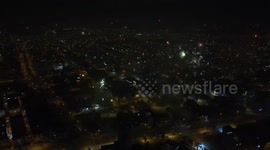 Lima marks New Year with fireworks displays