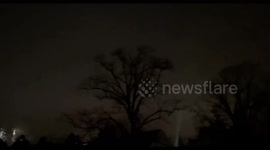 Germany: Massive Fireworks Display Lights Up Berlin Sky for New Year