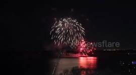Toronto marks New Year with various fireworks displays