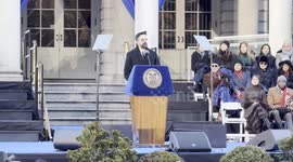 New York City Mayor Zohran Mamdani delivers inaugural address