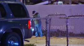 US, Los Angeles: East Los Angeles 4 Men Shot 1 Killed