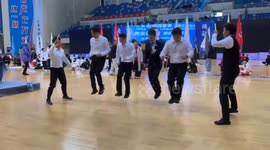 China: Chinese judges in China showcased stunning freestyle rope skipping at a national championship