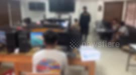 Nineteen Indian tourists arrested over running illegal online sales in Pattaya rented villa raid