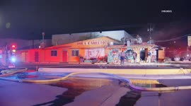 US, Phoenix: Phoenix Hola Cabrito Restaurant Fire