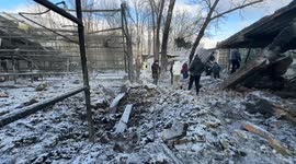 Kharkiv Ecopark damaged in Russian strikes