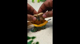 Creator builds miniature stone‑and‑cement house using real construction techniques— 1M views on Instagram