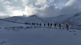 Syrian army maintains patrols along Lebanon border despite snow