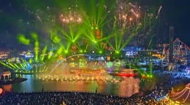 China: China welcomes 2026 with firework displays, drone shows