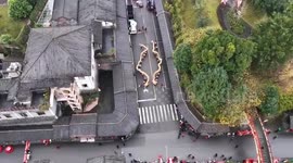 China: Chinese people welcome New Year with various activities