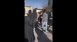 Youth protesters storm government offices in Lordegan, Iran