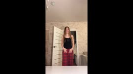 Couple loses balance and falls humorously in Chelyabinsk, Russia