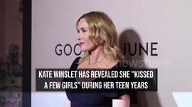 NEWS OF THE WEEK: Kate Winslet reveals she 'kissed a few girls' as a teen