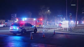 US, Phoenix: Glendale 59th Avenue Rollover Collision