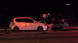US, Phoenix: Glendale Grand Avenue Traffic Collision