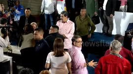 Venezuela: Nicolás Maduro and wife Cilia Flores