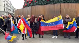 Madrid Celebrates the Capture of NICOLAS MADURO