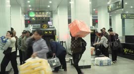 China: China-Vietnam border port's smart inspection system facilitates New Year travel rush