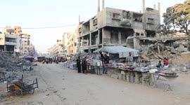 Palestinians shift between fleeting hopes, repeated humanitarian collapses throughout 2025