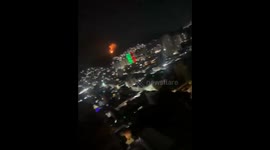 Night-Time Blaze on Caracas Power Tower Amid U.S. Military Strikes; Maduro Captured, Trump Announces Transitional Oversight