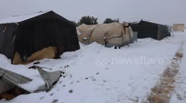 Syria: Snowstorm in Displacement Camps Syria