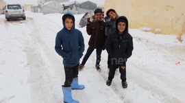 Syria: Snowstorm in Displacement Camps Syria
