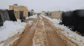 Syria: Snowstorm in Displacement Camps Syria