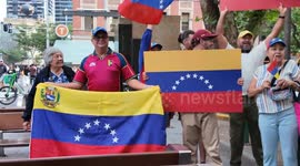 Venezuelans celebrate freedom in Sydney, Australia