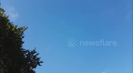 military plane take off