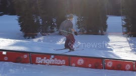 Dancing down the rail