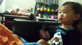 Gabe Dancing Erratically with His Hands