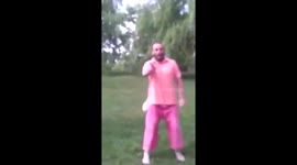 The most complete fighter in pink pijama