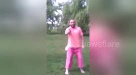 Pink warrior vs Gogu