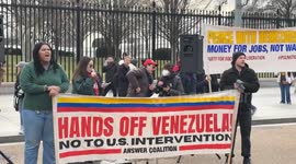 US: Rallies held in multiple major US cities to protest against military operation in Venezuela