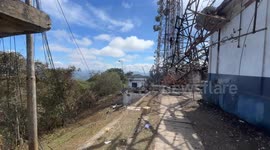 trump bombed antennas in CARACAS VENEZUELA Nicolas maduro fuerte Tiuna