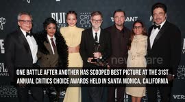 One Battle After Another wins Best Film at the Critics Choice Awards