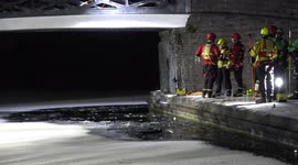 Urgent Search: Multi-Agency Response to Reports of Person Falling into Frozen Wolverhampton Canal