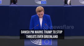 Danish PM Warns Trump to Stop Threats Over Greenland