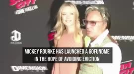 Mickey Rourke starts GoFundMe to avoid eviction from LA home