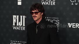 UNCAPTIONED: Jacob Elordi stunned to win prize at 2026 Critics Choice Awards